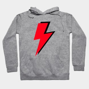 Red and Black Lightning Hoodie